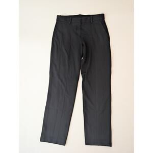 KIT ACE | Women’s 2 | Black Stretchy Pull On Ankle Pant | Front And Back Seam